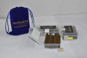 PANCHTATVA’s TUBEROSE(RAJNIGANDHA) Dhoop Sticks for Pooja 80 Grams*2packs. Each Pack Contains 15 Sticks, Each Stick is 3.5 inches Long with dhoop Stand Holder in Pack(Free),TUBEROSE Fragrance INCENSE Sticks|Rs. 120/-