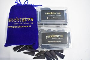 PANCHTATVA’s LAVENDER Cones,Lavender Dhoop Cones for Pooja 2 box(60 Cones),Each lavender dhoop Cones is 1.5 inches,LAVENDER Fragrance DHOOP Cones|Rs.110/-|lavender incense Cones for room freshner,dhoop lavender for meditation,dhoop Cones for puja,lavender dhoop batti Cones for puja