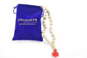 PANCHTATVA- Original Tulsi Bead Mala (Big Beads – 1 -1.2 cm and length 84 cm) Rosary for Pooja and Wearing Daily ,Original Tulsi Mala for JAAP / MEDITATION / WEARING | Price Rs.1260 (Festival Offer)